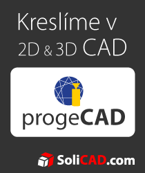 Dodavatelem školní verze konstrukčního 2D&3D programu progeCAD Professional je konstrukční a vývojová kancelář SoliCAD, s.r.o.